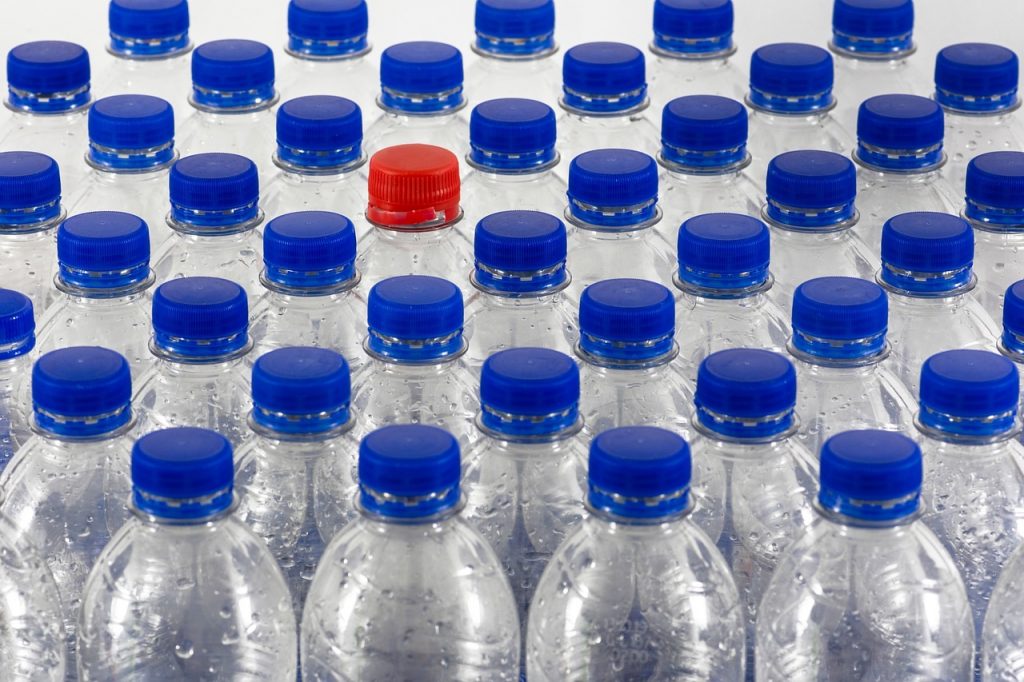plastic bottles