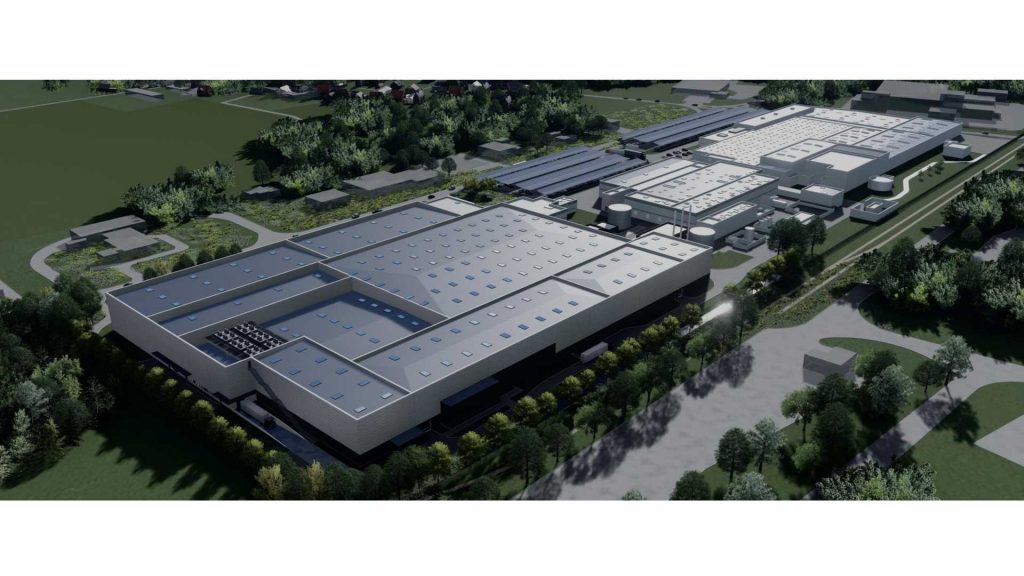 battery manufacturing complex in Europe