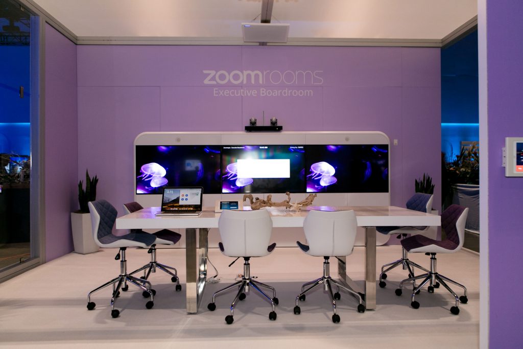 Zoom video conference room